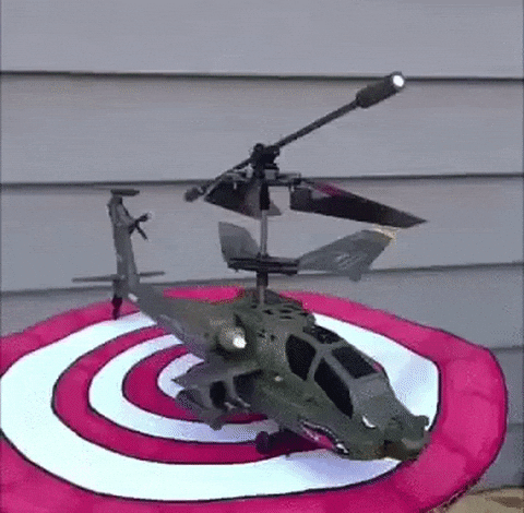 Helicopter Helicopter Taking Off Dog Head Base Meme GIF