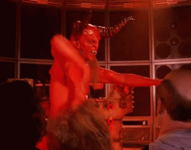Horned Demon From Hell Dancing GIF