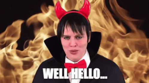 Client From Hell Burning Well Hello Meme GIF