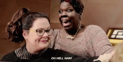 Hell Naw Ghostbusters GIF