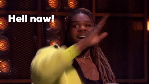 Hell To The Naw Cocky Queer GIF