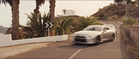 Hellcat Drifting Fast And Furious GIF