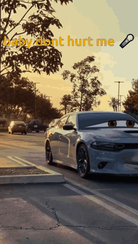 Hellcat Sports Car Baby Dont Hurt Me GIF