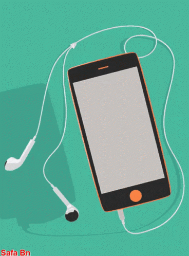 Hello Animated Smartphone Screen GIF