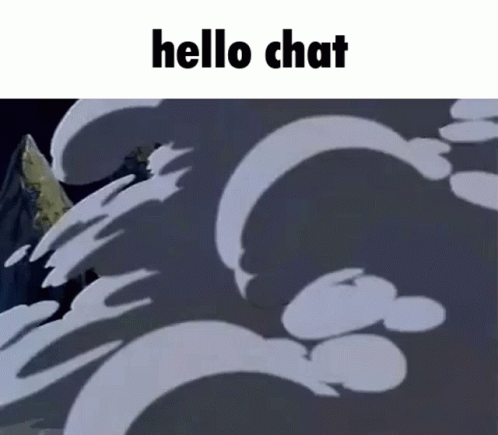 Hello Chat Kirby Meme GIF