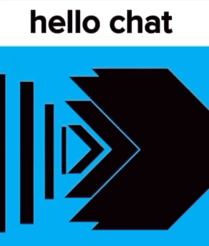 Hello Chat Text GIF