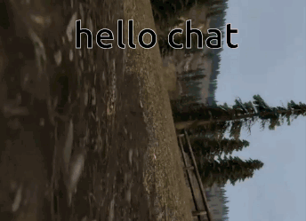 Hello Chat Text GIF