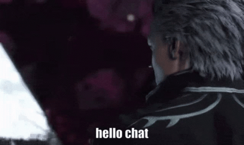 Hello Chat Vergil GIF