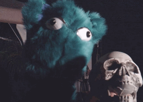 Hello Darkness My Old Friend Lenord Puppet GIF