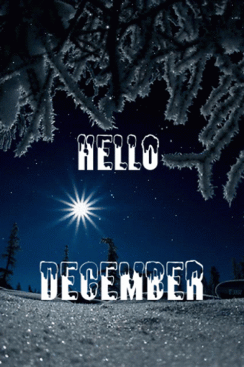 Hello December Winter Is Coming GIF