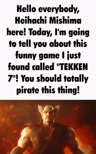 Hello Everyone Heihachi Mishima Here GIF