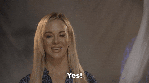Hello Excited Yes GIF