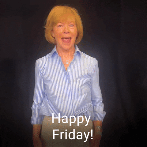 Hello Friday Tina Smith GIF