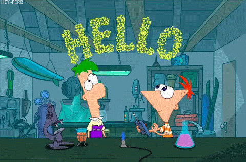 Hello Friends Phineas And Ferb GIF