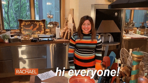Hello Friends Rachel Ray GIF