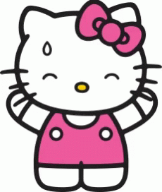 Hello Kitty Getting Dizzy GIF