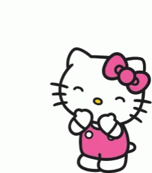 Hello Kitty With Mimmy Dancing GIF