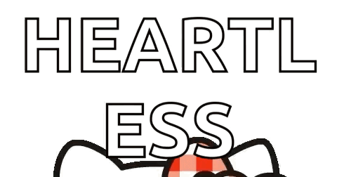 Hello Kitty Heartless Logo with Red Bow