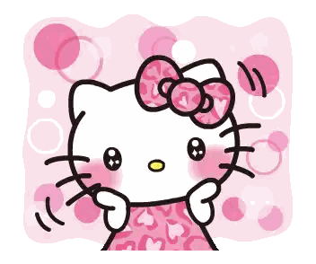 Hello Kitty in Pink Leopard Dress