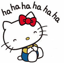 Hello Kitty Laughing Ha Ha Ha