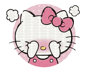 Hello Kitty Smoking