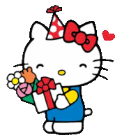 Hello Kitty Sticker GIF