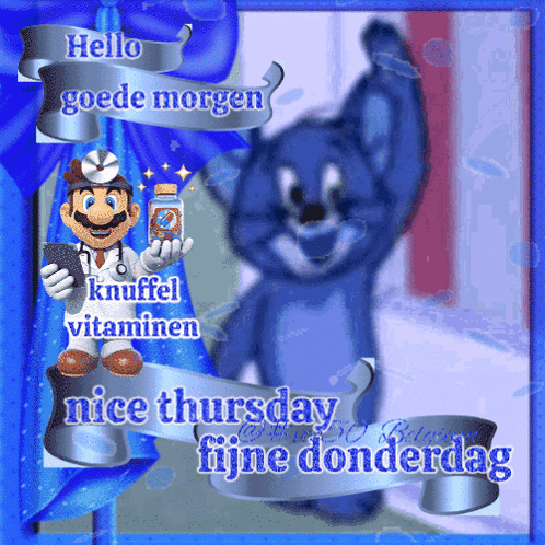 Hello Thursday Jerry The Mouse Waving GIF