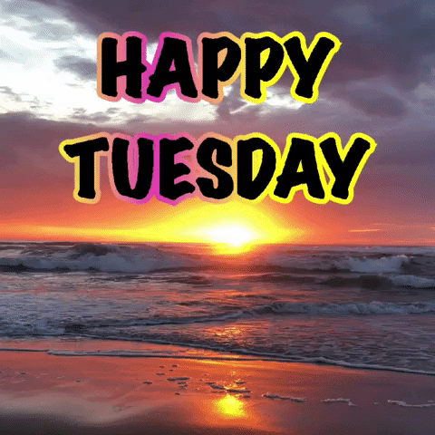 Hello Tuesday Beautiful Sunrise GIF