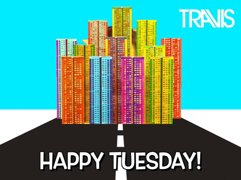 Hello Tuesday Funny Travis Sunshine GIF