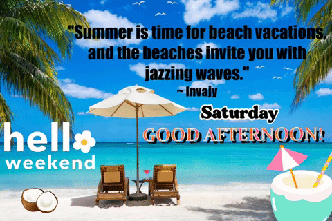 Hello Weekend Poster