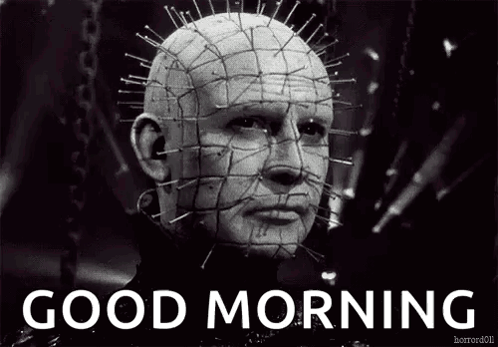 Hellraiser Good Morning GIF