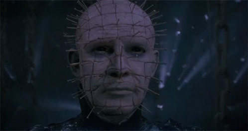 Hellraiser Pinhead Absords Power GIF