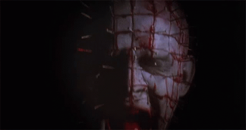 Hellraiser Pinhead Screams GIF