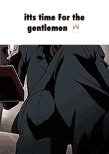 Hellsing Ultimate Anime Alucard Red Wine Meme GIF