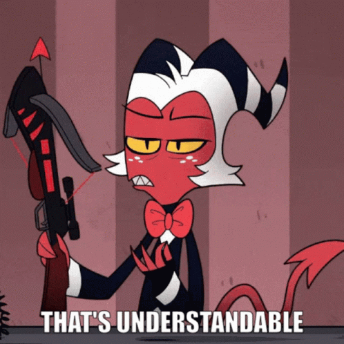 Helluva Boss Moxxie Thats Understandable GIF