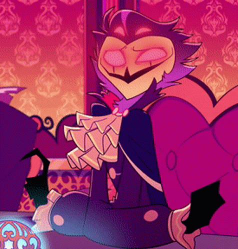 Helluva Boss Stolas Inlove Face GIF