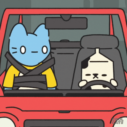 Helmet In Car Ride Crazy Driving GIF