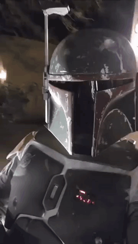 Helmet Saying Happy Fett Friday