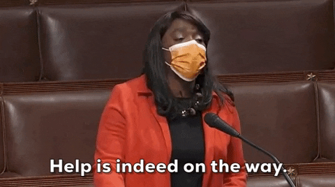 Help Is Indeed On The Way GIF