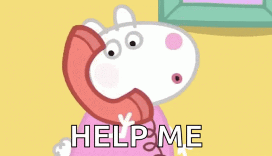 Help Me Peppa Pig GIF