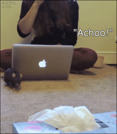 Helpful Mouse Getting A Tissue GIF
