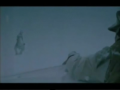 Helpless Man Rescue Snow Cold GIF