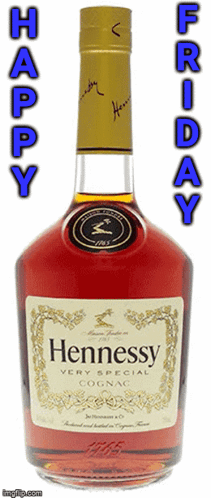 Hennessy Very Special Cognac Happy Friday Greeting
