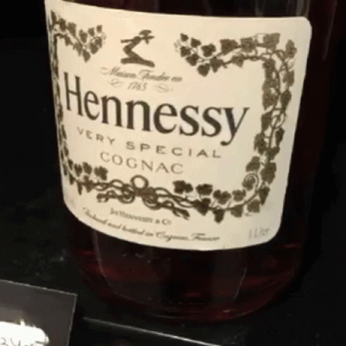 Hennessy Very Special Cognac White Label GIF