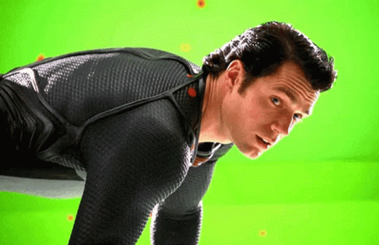 Henry Cavill Spiderman Shooting Thumbs Up GIF