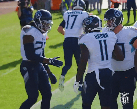 Henry Derrick High Five GIF