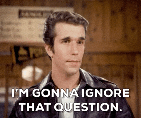 Henry Winkler Question Left On Read GIF