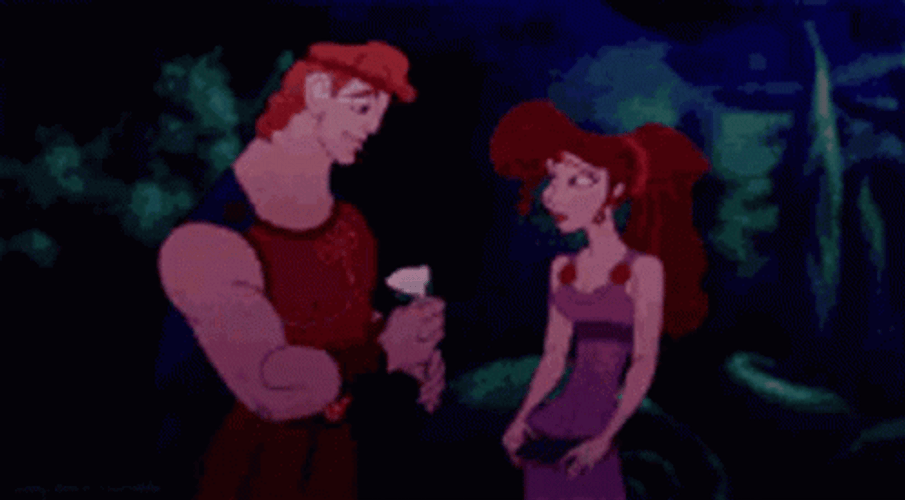 Hercules Hercules Aladdin Kiss Gala GIF