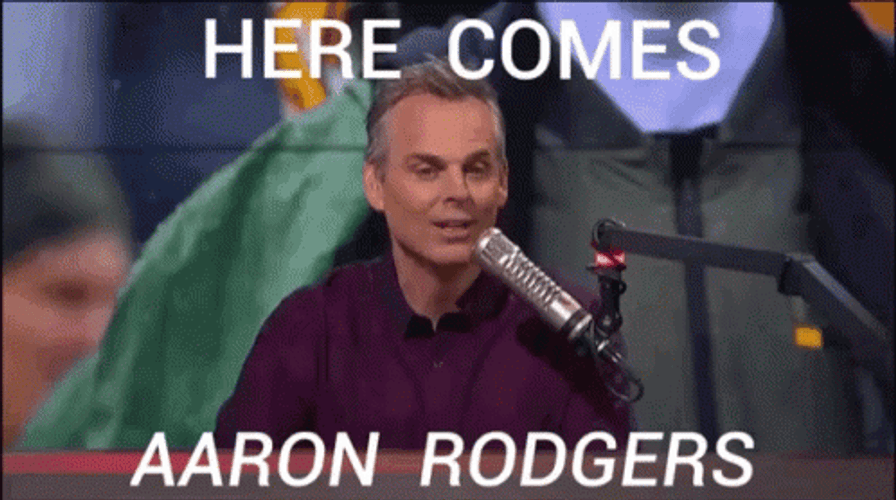 Here Comes Aaron Rodgers Relax GIF