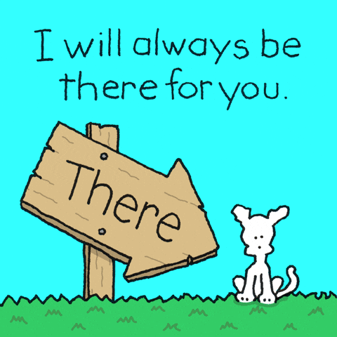 Here For You Chippy The Dog GIF